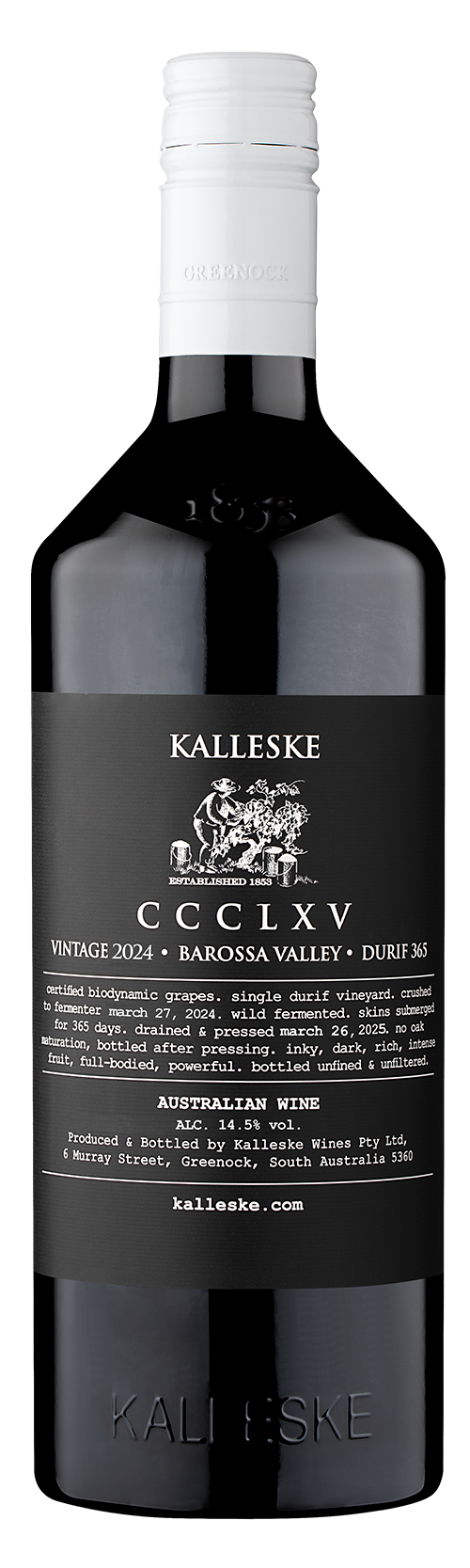 Kalleske CCCLXV Durif 2024