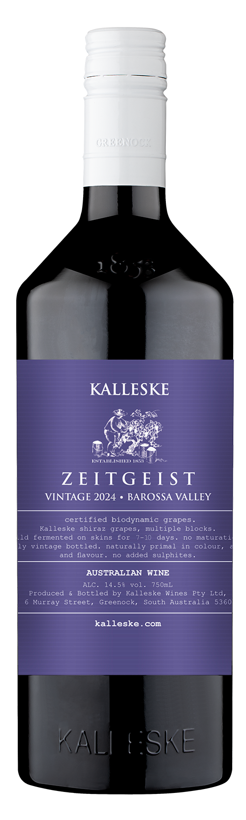 Kalleske Zeitgeist Shiraz 2024